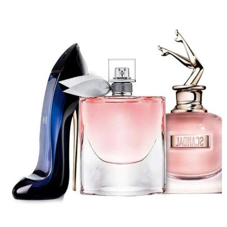 Perfumes Femininos Eau de Toilette - Kit Good Girl + La Vie Est Belle + Scandal  100 ML